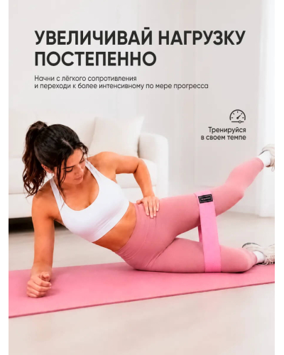 Фитнес-резинки 3 шт с сумкой