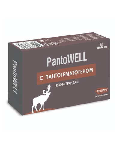 Крем-карандаш PantoWELL с пантогематогеном