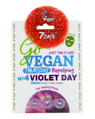 Тканевая маска Go Vegan Thursday Violet Day