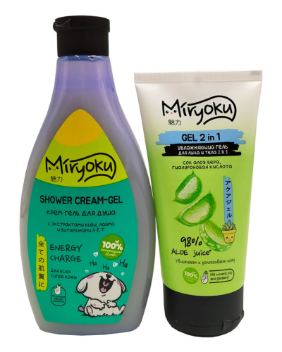 Подарочный набор 2в1 Miryoku Skin Care Kit