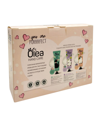 Подарочный набор 3в1 Olea Hand Care