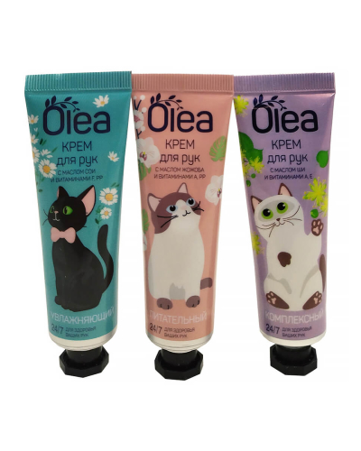 Подарочный набор 3в1 Olea Hand Care