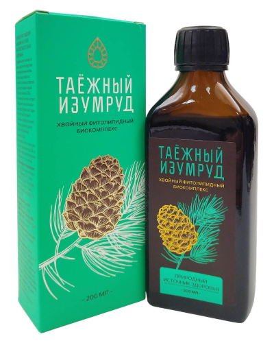 Хвойный фитолипидный биокомплекс Таёжный изумруд