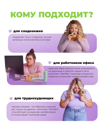 Капсулы для похудения DietNet Капсулы для похудения DietNet