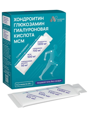 Пищевой гель для суставов и связок