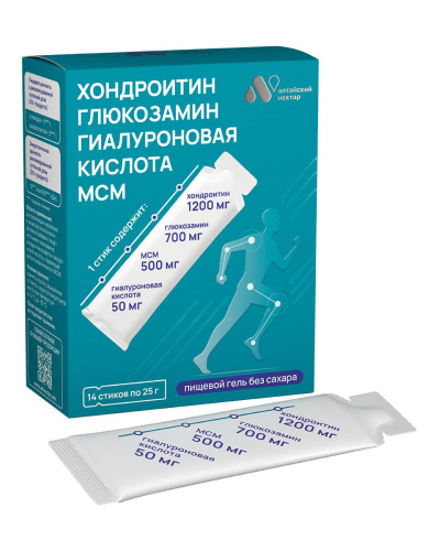 Пищевой гель для суставов и связок