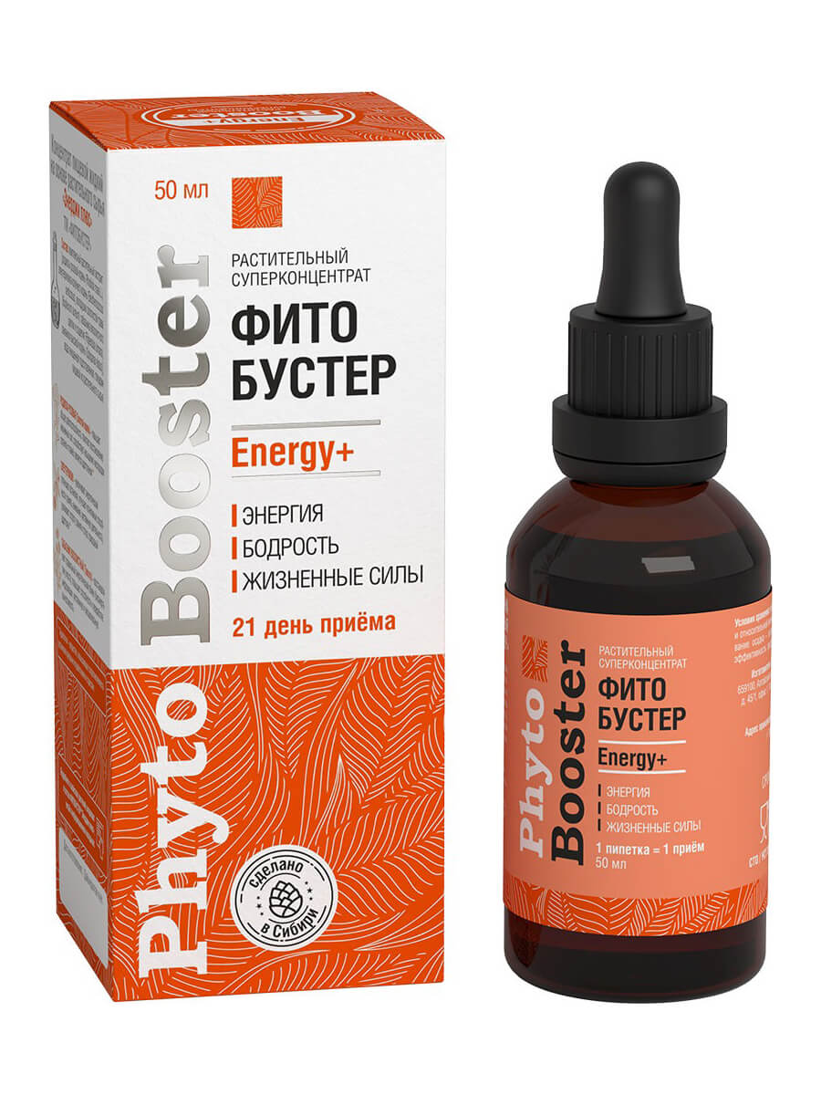 Фитобустер Energy+ для тонуса